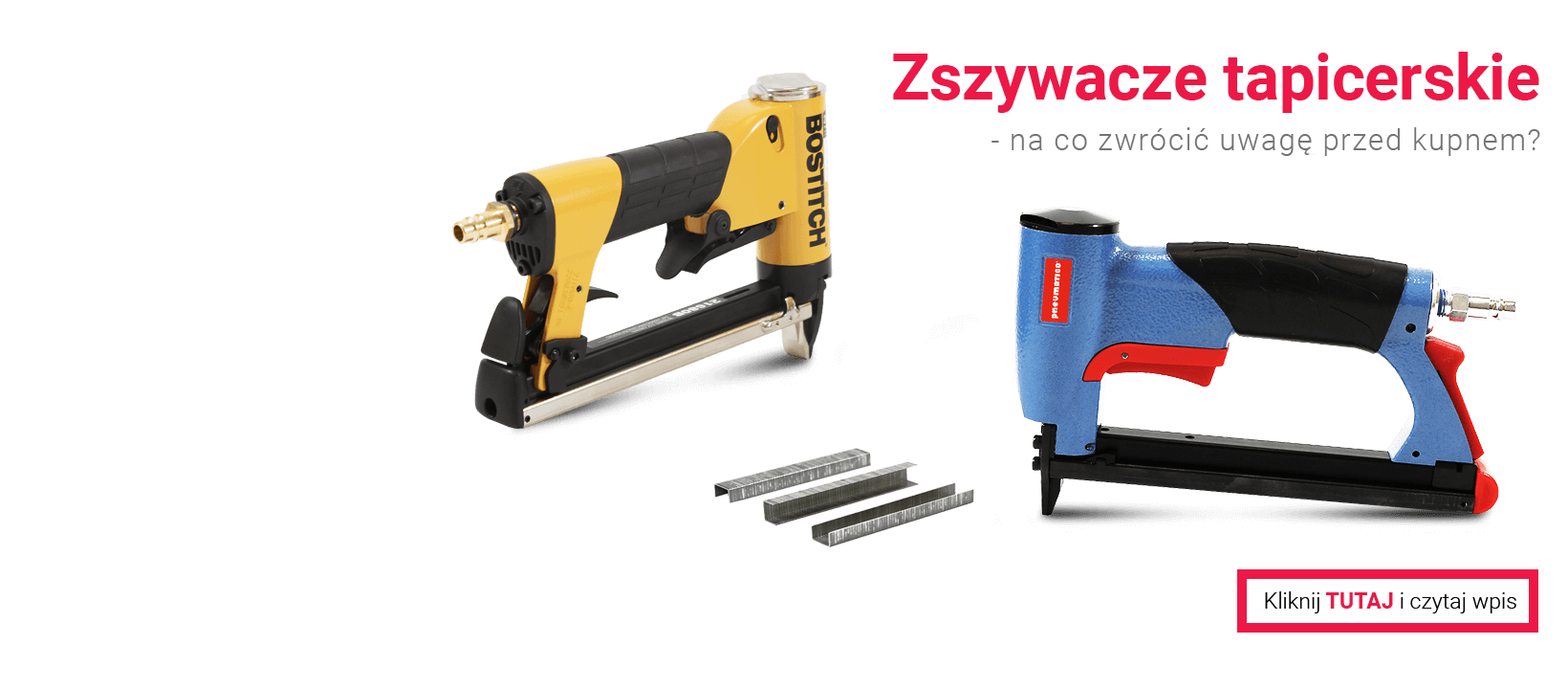 Zszywacze tapicerskie